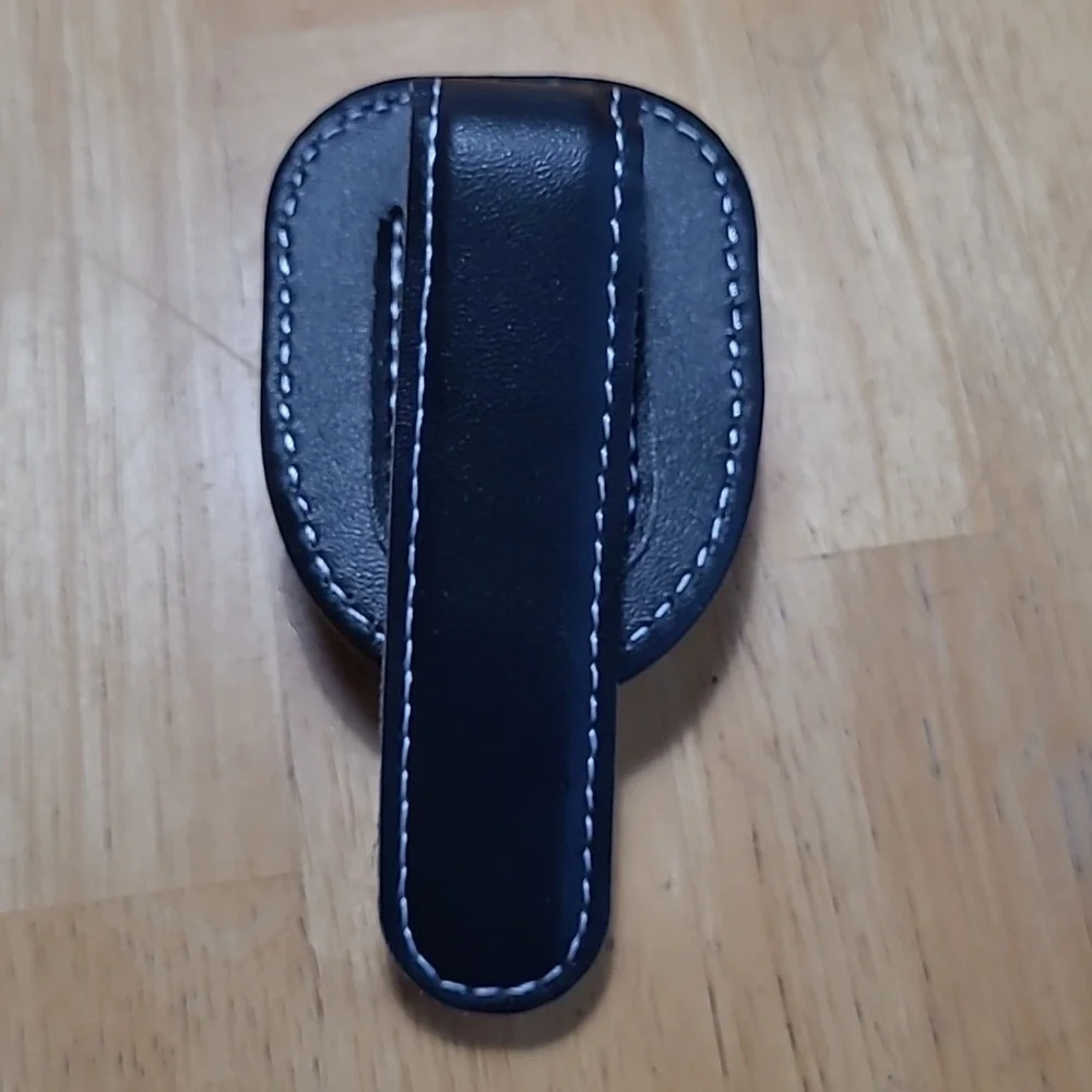 BMW Black Leather Sunglasses Holster (103)